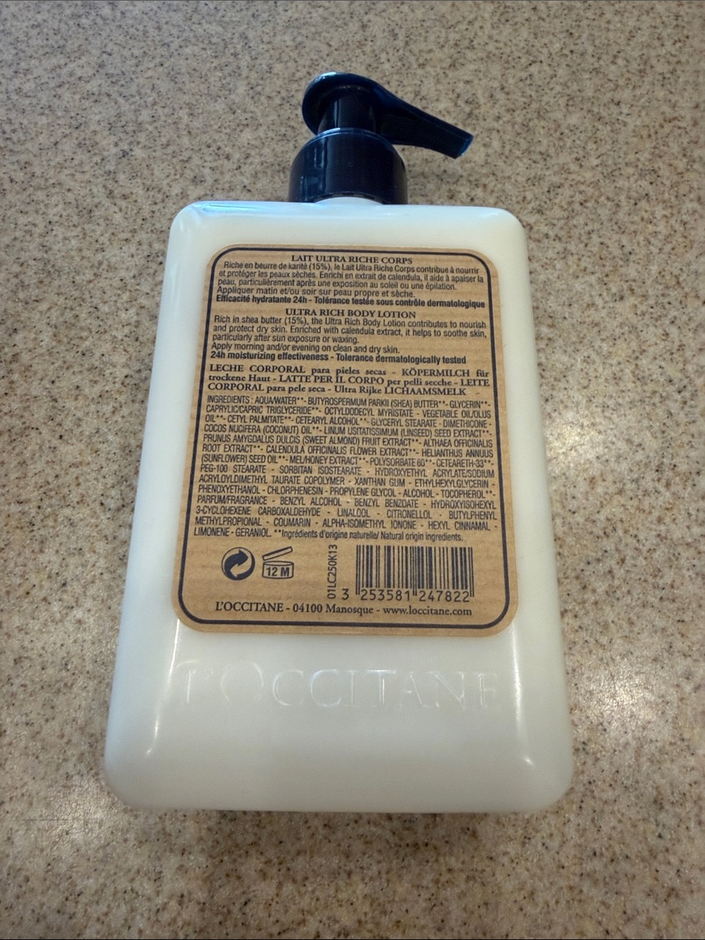 L'Occitane Shea Butter Hand & Body Lotion in gift set 5.2 oz& 8.4oz - Picture 7 of 7